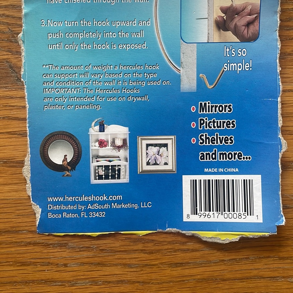 As Seen on TV Hercules Hooks - Picture 4 of 6